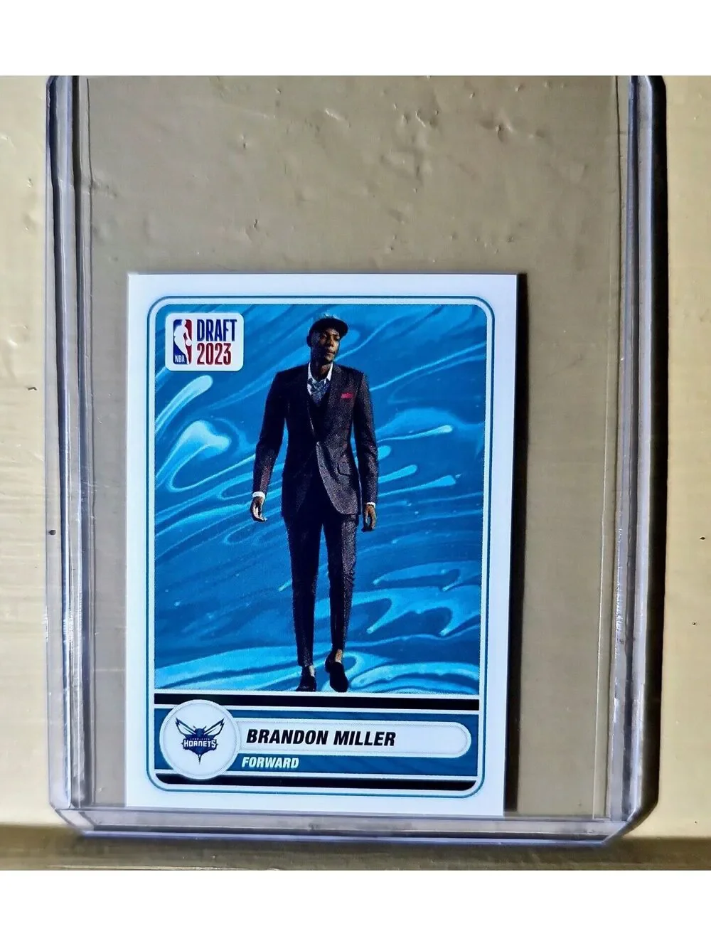 2023-24 Brandon Miller Panini NBA Draft Rookie Basketball #80 Sticker
